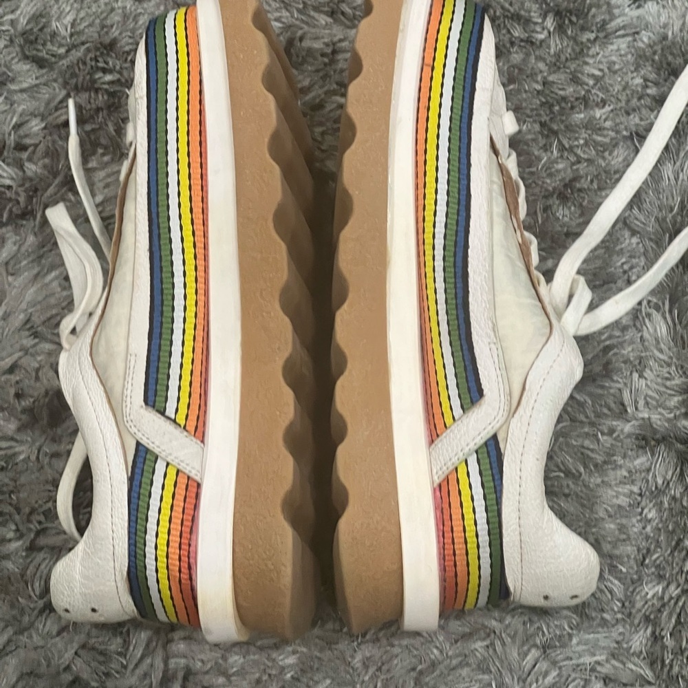 Salvatore Ferragamo Degrees Rainbow Sneaker Shoes - Picture 5 of 11